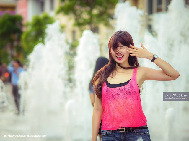 Nguyen Hue walking Street in Ho Chi Minh city