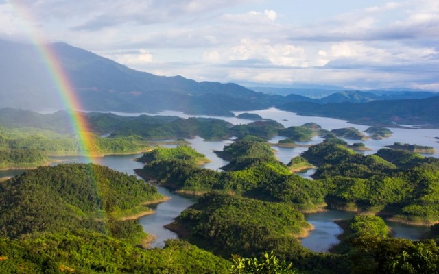 Ta Dung natural reserve in the Central Highlands, Vietnam